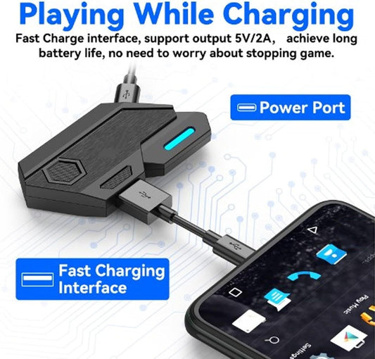 One Hand RGB Gaming Keyboard and Mouse Combo